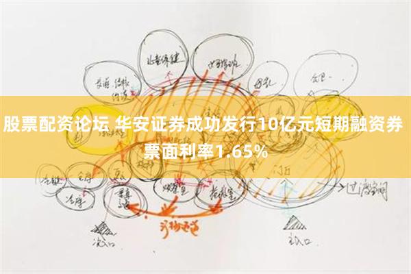股票配资论坛 华安证券成功发行10亿元短期融资券 票面利率1.65%
