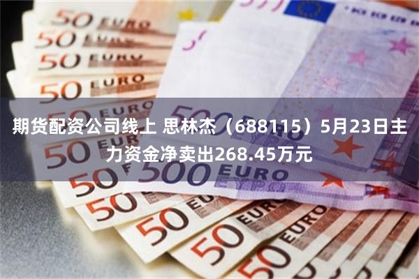 期货配资公司线上 思林杰（688115）5月23日主力资金净卖出268.45万元