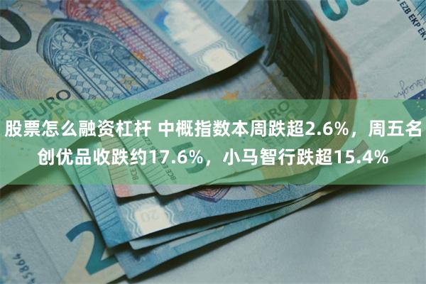 股票怎么融资杠杆 中概指数本周跌超2.6%，周五名创优品收跌约17.6%，小马智行跌超15.4%