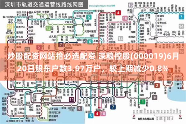 炒股配资网站拾必选配资 深粮控股(000019)6月20日股东户数3.97万户，较上期减少0.8%