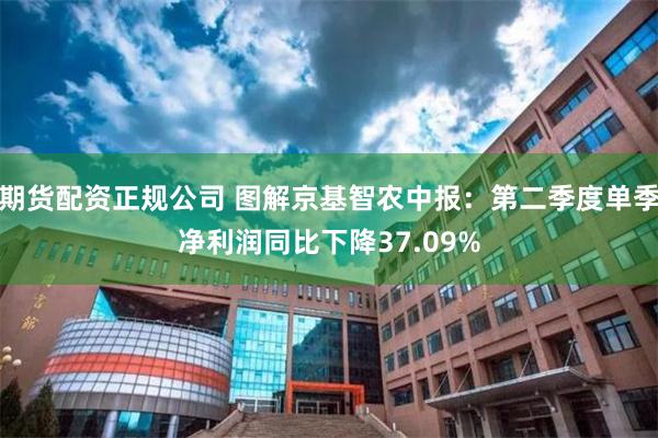 期货配资正规公司 图解京基智农中报：第二季度单季净利润同比下降37.09%