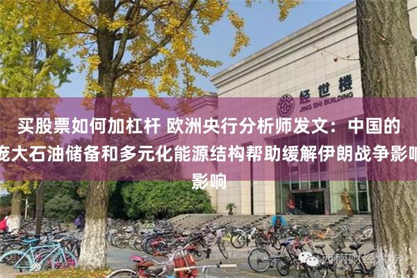 买股票如何加杠杆 欧洲央行分析师发文：中国的庞大石油储备和多元化能源结构帮助缓解伊朗战争影响